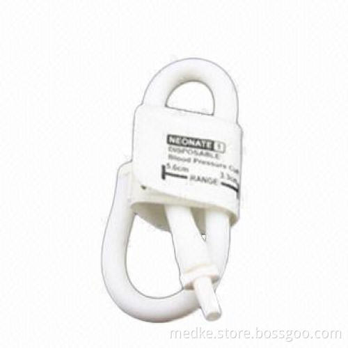 Neonate Disposable NIBP Cuff, Single Tube 3.3-5.6cm
